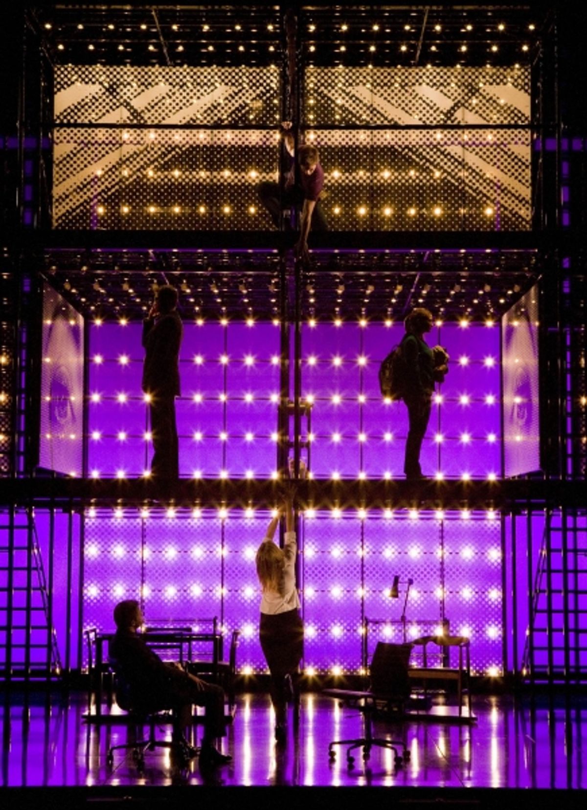 Curt Hansen, Emma Hunton, Alice Ripley, Jeremy Kushnier and Asa Somers at 